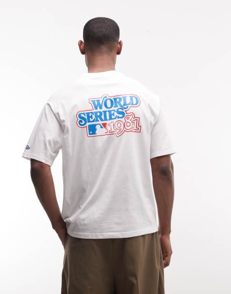 New Era - LA Dodgers World Series - Hvid T-shirt med grafisk print på ryggen - view 1