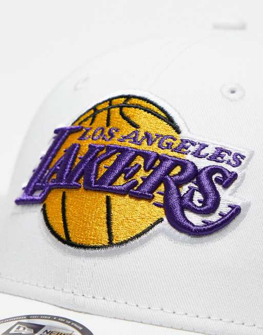 New Era - LA Lakers 9forty - Hvid kasket, 4 af 4