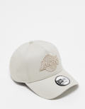 New Era LA Lakers A-frame cap in beige-Neutral