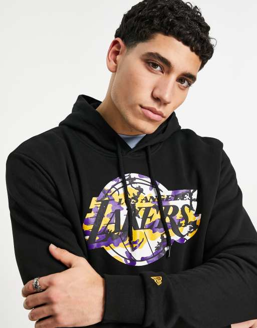 LA Lakers Geo Camo Stone Hoodie