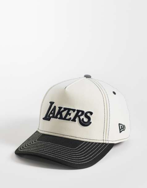New Era - LA Lakers - E-frame - Pet met geschreven logo en contrasterende klep in multi - view 1