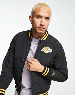 New Era Nba La Lakers Jacket In Purple, $122, Asos