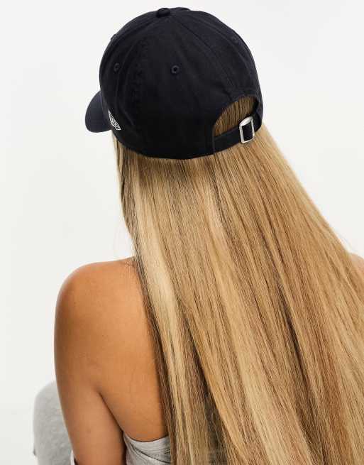 New Era NY mini logo cap in navy Exclusive at ASOS