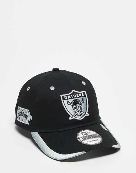 New Era LA Raiders 9twenty unstructured cap in black - view 1