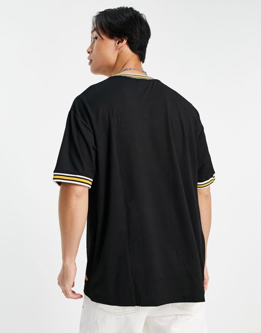 T-shirt applique oversized NEW ERA Los Angeles Lakers noir