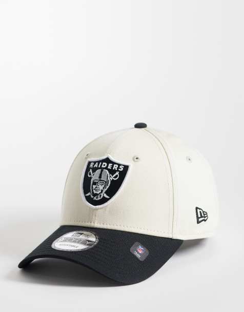New Era – Las Vegas Raiders – 9forty – Kappe in Neutral/Schwarz mit Logo und Kontrast-Schirm - view 1