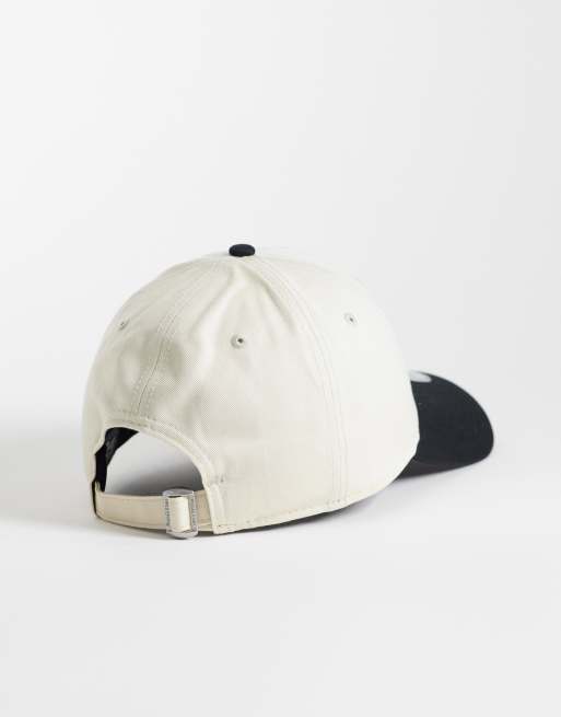New Era Las Vegas Raiders 9forty logo cap with contrast peak in neutral/black, 3 of 3