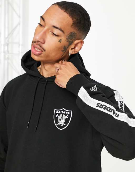 Nike Therma Lockup (NFL Las Vegas Raiders) Men's Full-Zip Hoodie