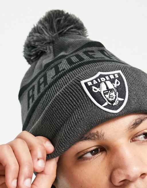 New Era - raiders - hue med kvast