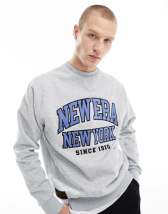 Adidas originals nova retro shop sweatshirt in blue ce4851