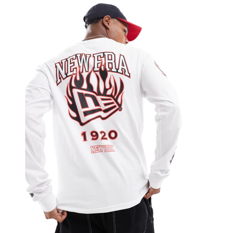 ★★送料無料★★New Era★BACK GRAPHIC LONG SLEEVE T-SHIRT 送料無料New Era☆BACK GRAPHIC LONG SLEEVE T-SHIRT (New Era/T