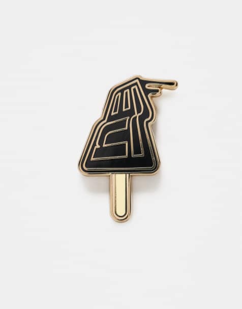 New Era lolly pin badge in multi - view 1
