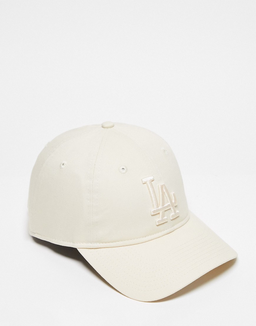 New Era Los Angeles Dodger 9twenty unisex cap in off white