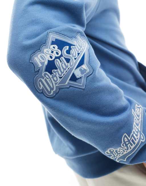 New Era – Los Angeles Dodgers – Blå hoodie med applikationer, 2 av 4