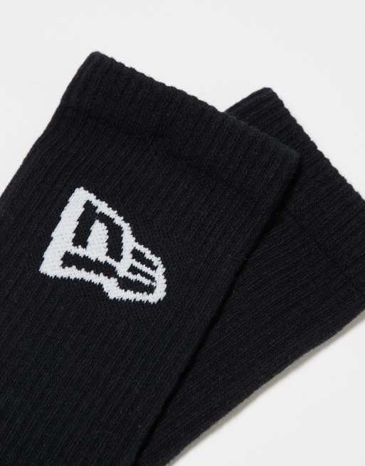 New Era - Lot de 3 paires de chaussettes à logo - Noir, 3 de 4