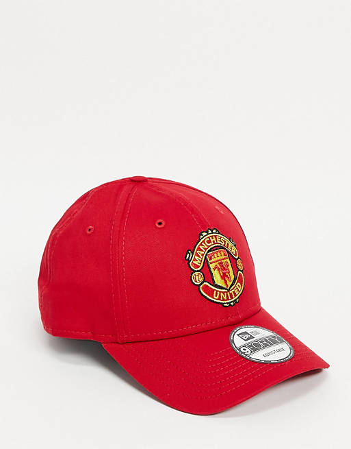New Era Manchester United FC 9Forty baseball cap in red