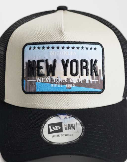 New Era – Mehrfarbige Trucker-Kappe mit „New York“-Aufnäher, 2 von 3