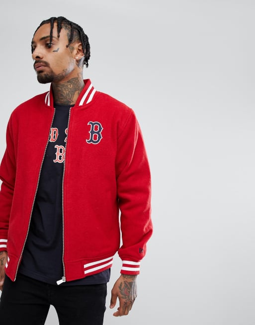 Boston Red Sox Melton Varsity Jacket