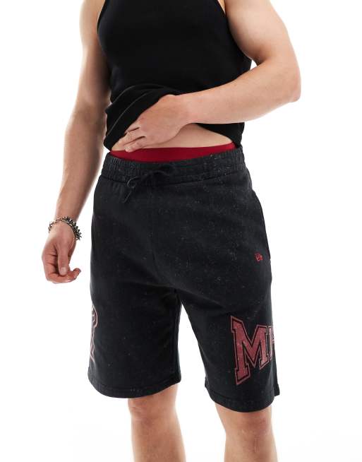 New Era - Miami Heat - Pantaloncini grigio scuro lavaggio acido, 2 di 5