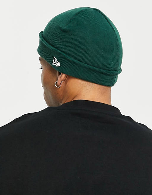 Accessories Caps & Hats/New Era mini fisherman beanie in green exclusive at  