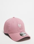 [New Era] New Era mini NY Mets 9Twenty unstructured cap in pale pink No Size Light Pink