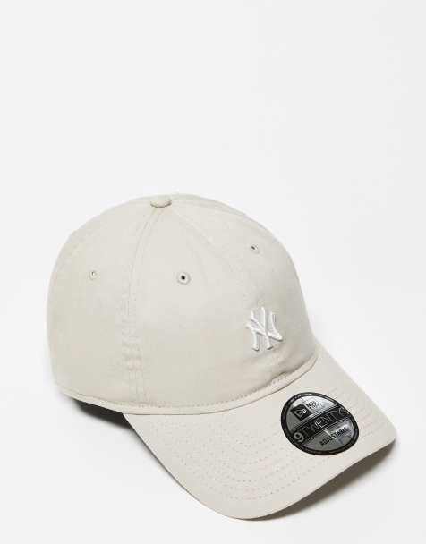 New Era mini NY Yankees 9twenty cap in beige - view 1