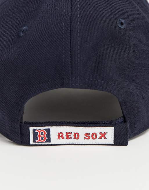 Casquette courbée bleue marine ajustable 9FORTY The League Boston Red Sox  MLB New Era