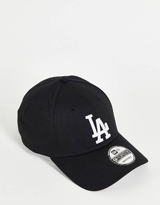 Accessories Caps & Hats/New Era MLB 9forty LA Dodgers adjustable cap in black 