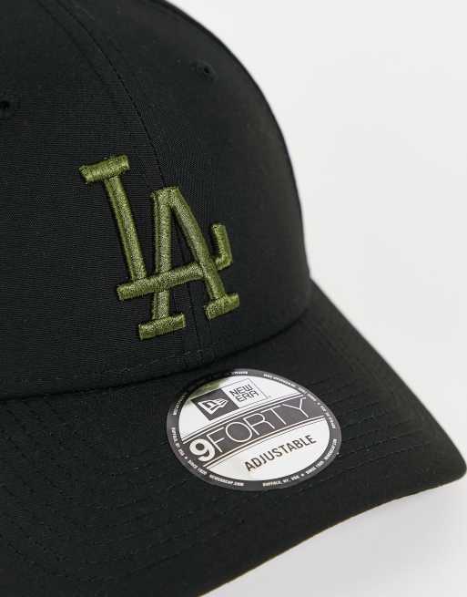 New Era - MLB 9Forty - LA Dodgers - Snapback pet in zwart, 2 van 4