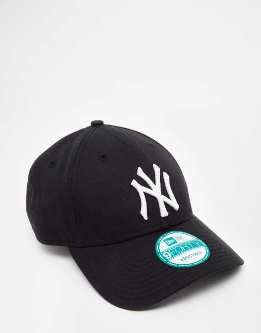 47 Brand - MLB NY - Casquette de baseball Yankees - Rayures noires et  blanches