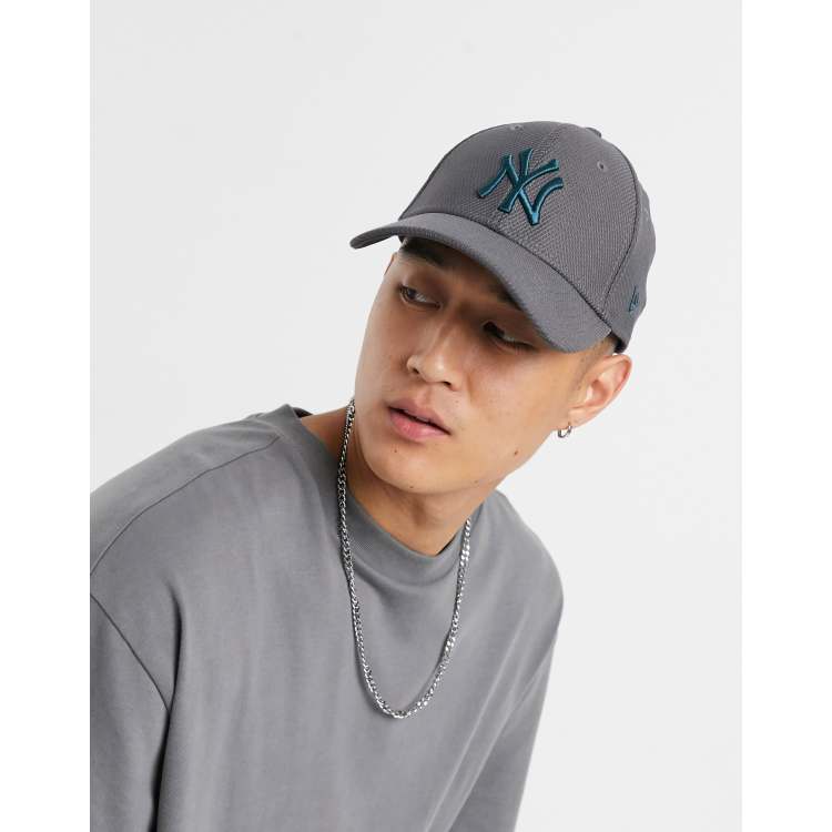 New Era Cap 9FORTY MLB Diamond Era New York Yankees Grey