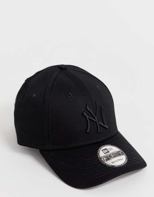 New Era 9FORTY New York Yankees Black Cap