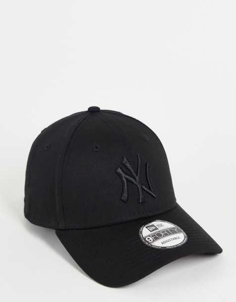 New Era MLB 9Forty NY Yankees adjustable cap in black - view 1