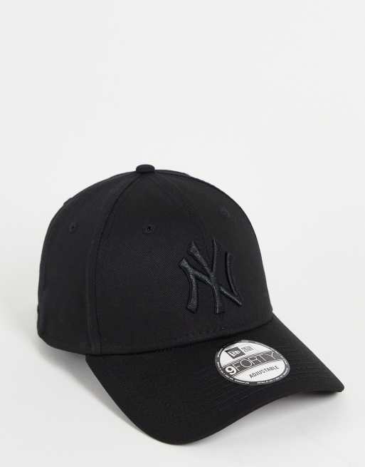 New Era MLB 9Forty NY Yankees adjustable cap in black | ASOS