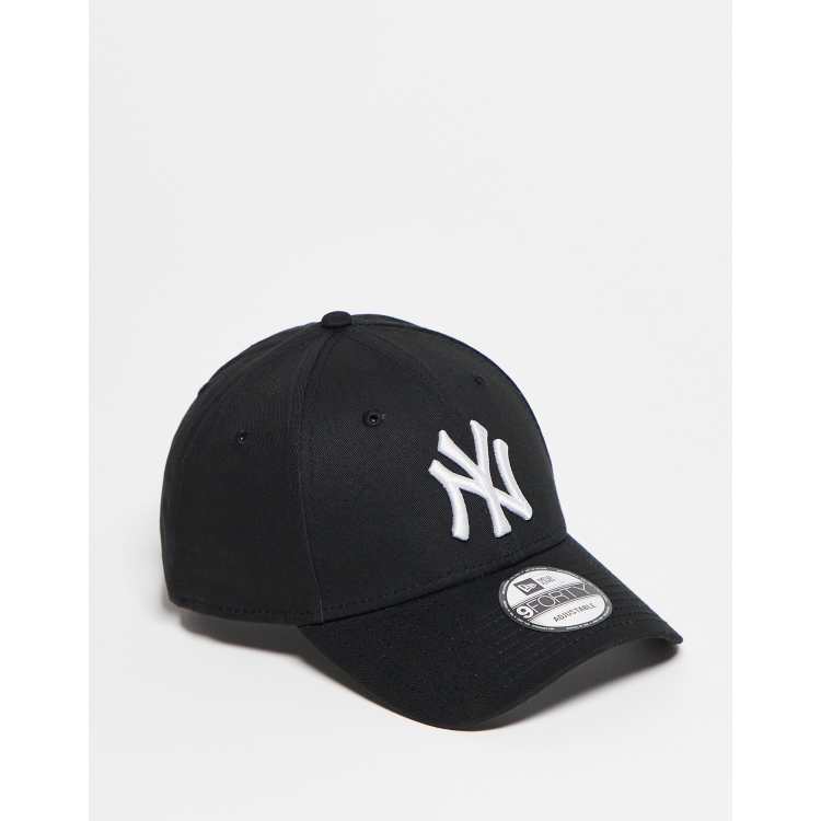 black yankees adjustable hat