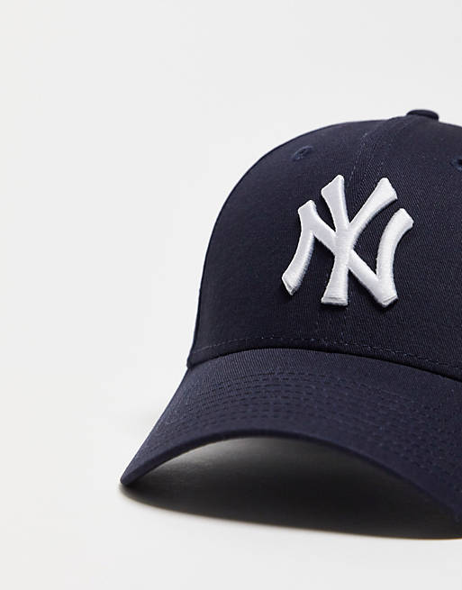 New Era MLB 9forty NY Yankees adjustable unisex cap in dark navy | ASOS