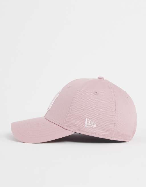 New Era Mlb  New York Yankees League Essential Light Pink 9Forty  Adjustable Cap - · Kales Tiles