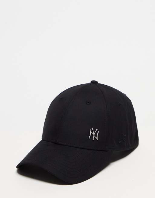 New Era – MLB 9forty NY Yankees – Czarna czapka z daszkiem z regulowanym zapięciem