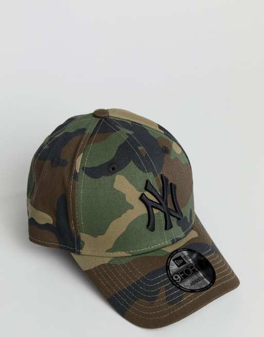 New Era - MLB 9forty NY Yankees - Justerbar kasket i camouflage, 2 af 4