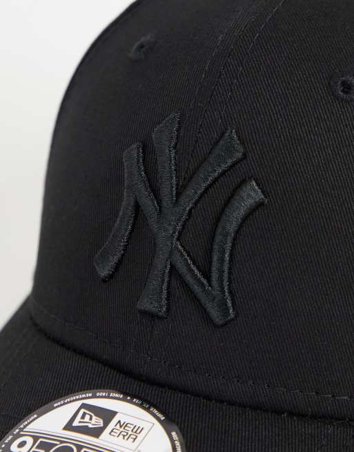 New Era – MLB 9Forty NY Yankees – Svart justerbar keps, 4 av 4