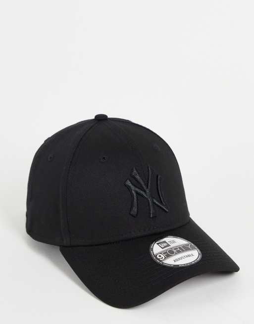 New Era - MLB 9forty NY Yankees - Verstelbare pet in zwart