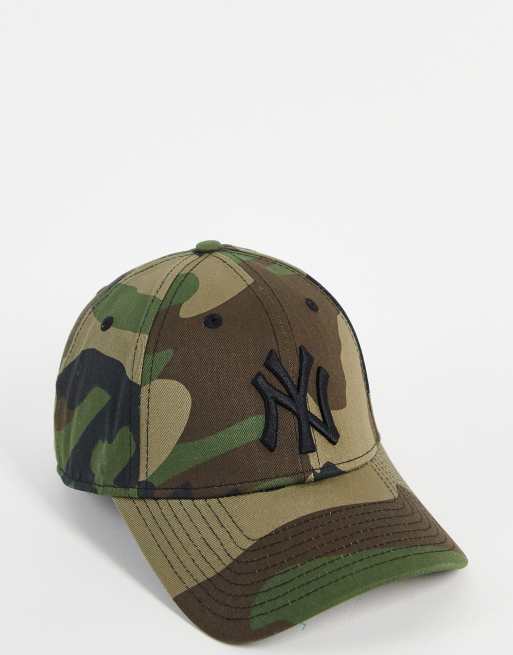 New Era - MLB 9FORTY - NY Yankees - Verstelbare uniseks pet in camouflageprint