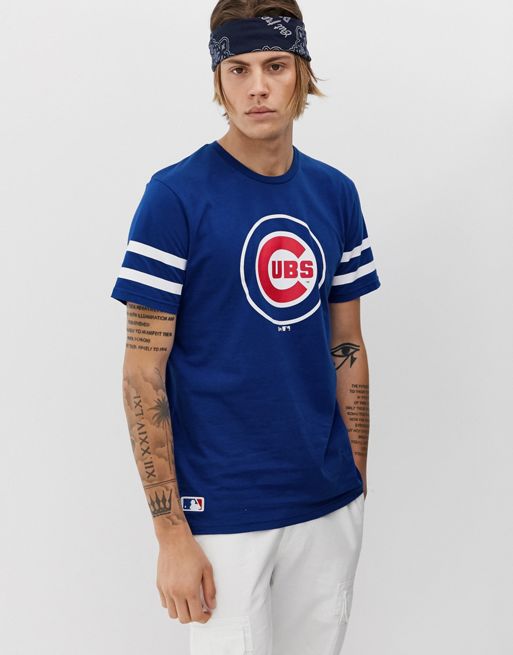 New Era MLB Chicago Cubs t-shirt with large logo in blue