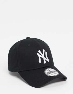 new era 9forty adjustable cap black