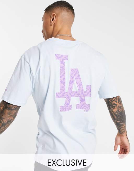 Triko New Era MLB Pastel Oversized Tee Los Angeles Dodgers Wild