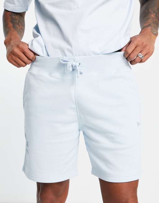 New Era MLB LA Dodgers jersey shorts in grey exclusive to ASOS