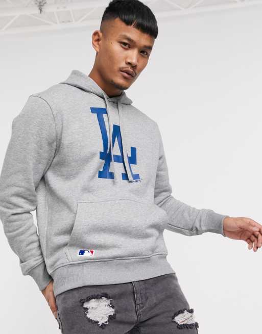 Grey hotsell dodgers hoodie