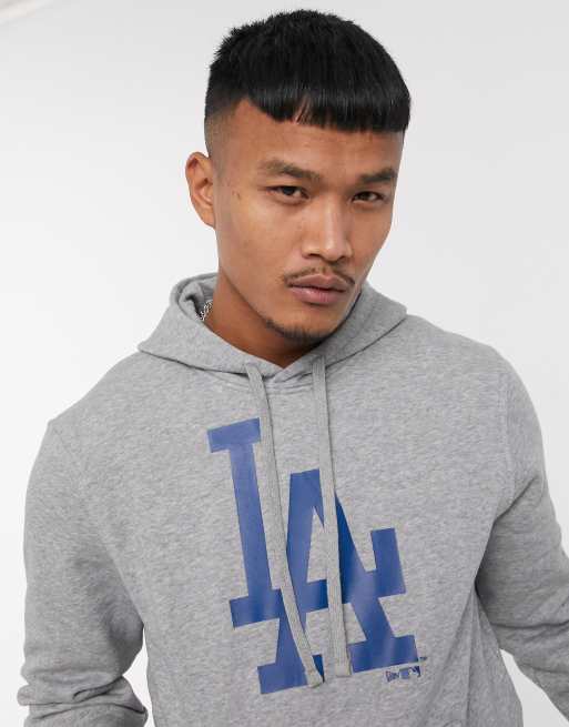 New Era La Dodgers Hoodie Grey XS Man