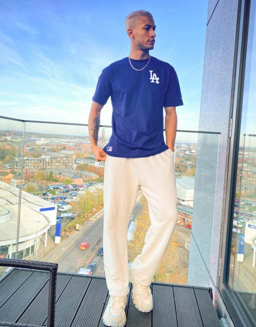 New Era MLB LA Dodgers jersey shorts in grey exclusive to ASOS