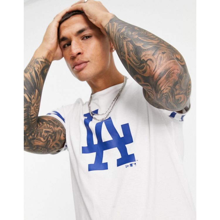New era MLB Big Logo Oversize Los Angeles Dodgers Short Sleeve T